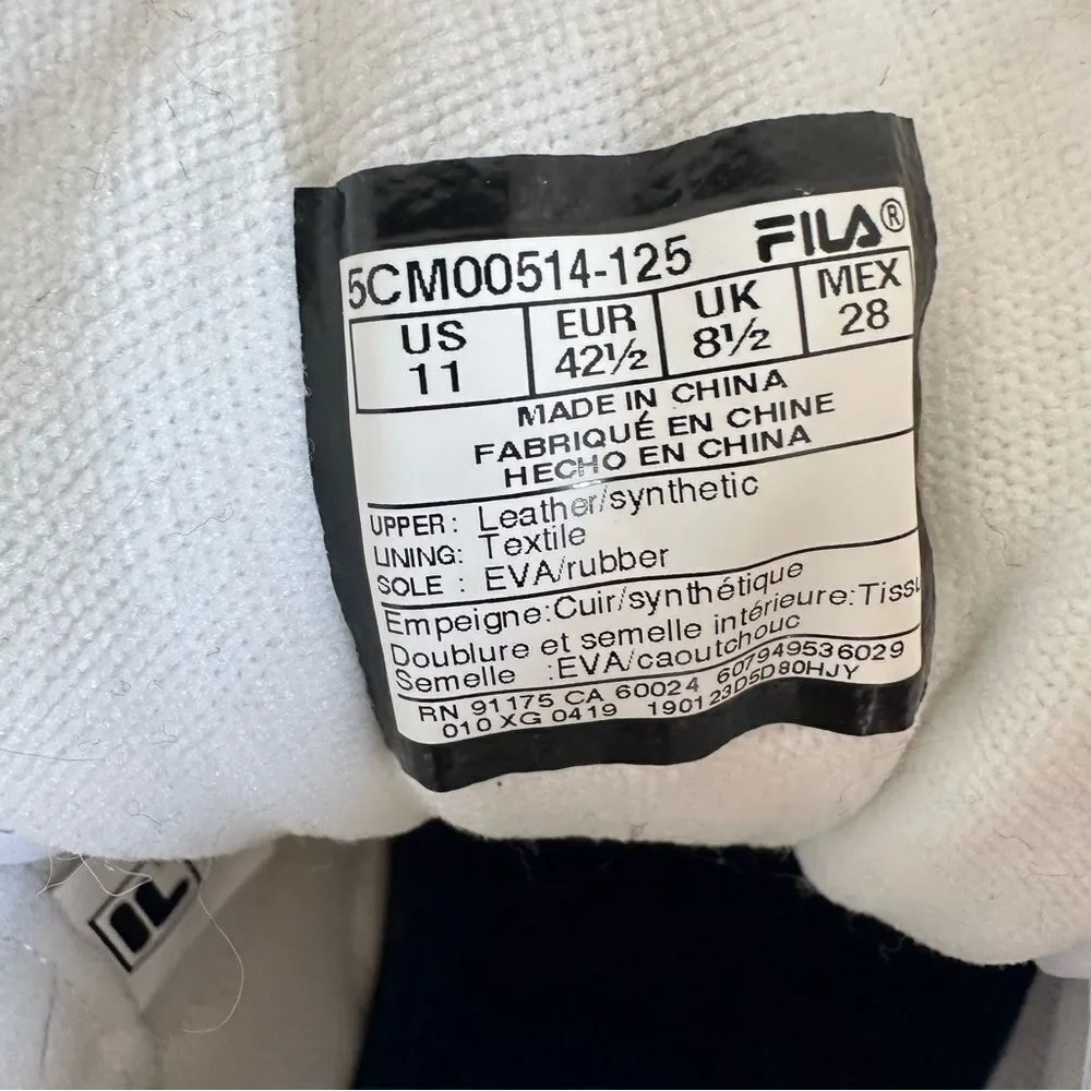 FILA D Formation 5CM00514-125 White Platform Sneakers 11